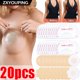 thumbnail image 2 of ZXYOUPING 20 Pcs Cinta De Levantamiento De Senos Autoadhesivo Cubierta De Pezón Sujetador Push Up Accesorios De Pétalos De Pecho Para Pegatinas De Vestido De Fiesta, 2 of 4