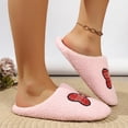 thumbnail image 6 of Fnooota Womens Fuzzy Slippers, Non Slip Comfort Winter Warm House Slippers Home Shoes Pink Size 7.5-8.5, 6 of 6