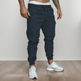 thumbnail image 2 of Cargo Pants for Men Baggy Sweatpants Men's Jogger with Pocket Men Clothing, 2 of 6