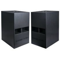 Sound Town Portable Subwoofers, Black, 42.00 x 34.00 x 58.00 Inches