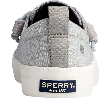 sperry women's crest vibe sparkle linen sneakers
