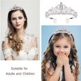 thumbnail image 5 of "Birthday Girl" Sash and Rhinestone Tiara Set, Women Birthday Sash and Crown Decoration, Glitter Crystal Hair Accessories for Girl Birthday Party, 5 of 7