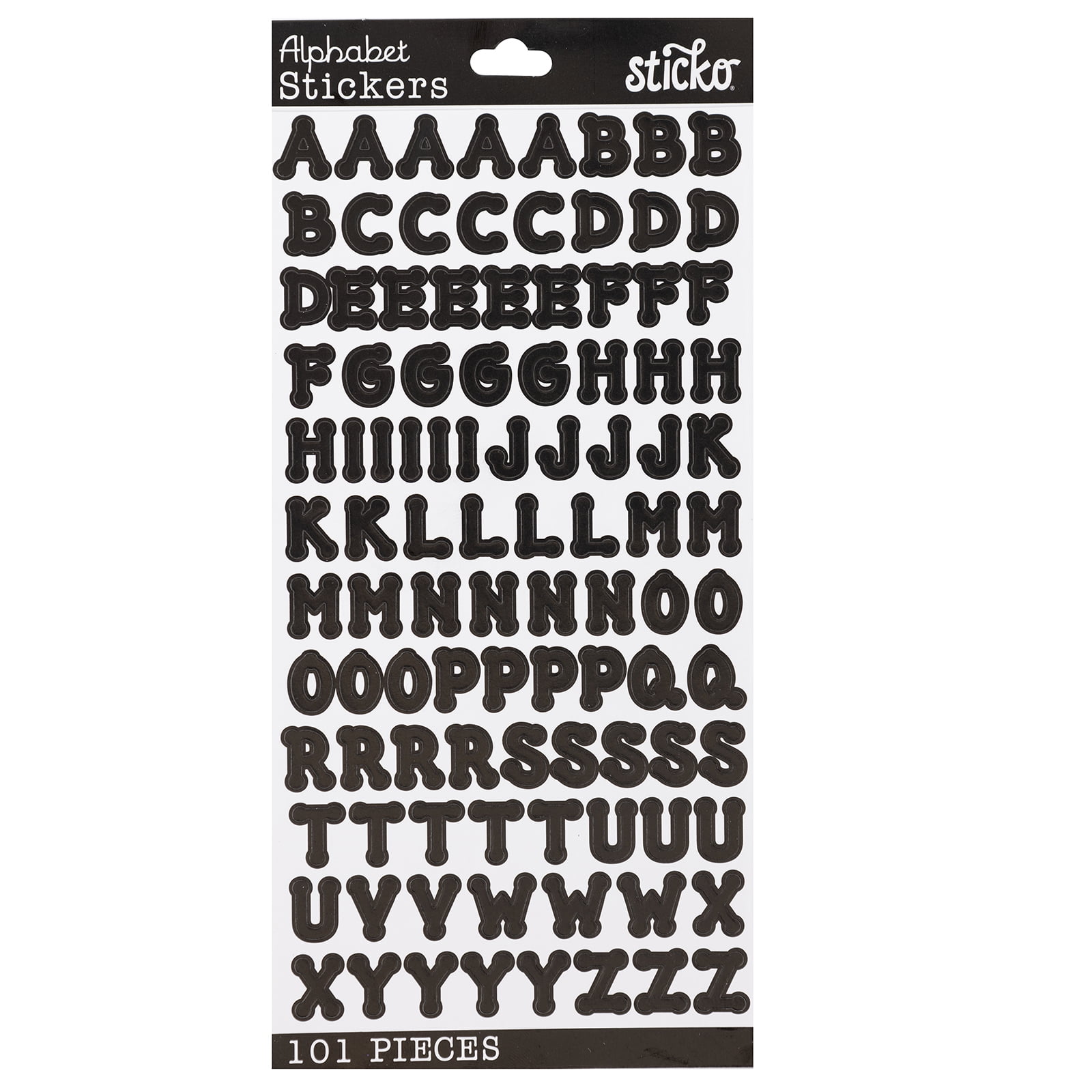 Jolee's Boutique Vintage Halloween Letters Alphabet Stickers Planner DIY Craft 