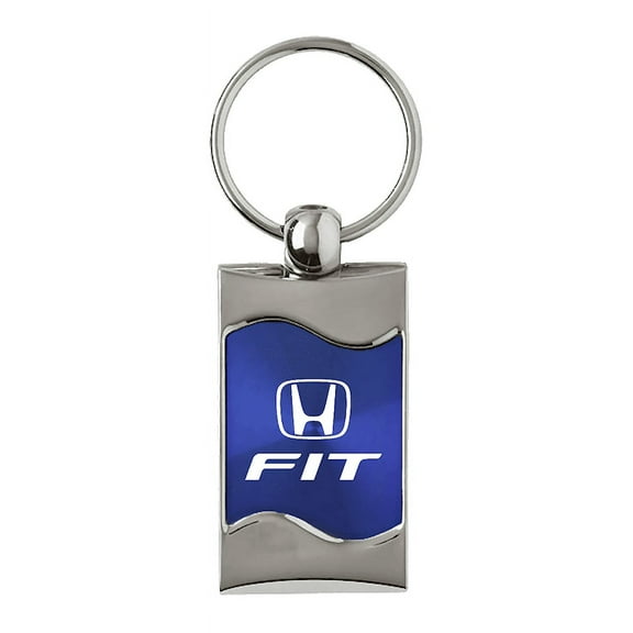 Au-TOMOTIVE GOLD Fit Rectangular Wave Blue Key Fob