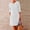 White, variant on DuoJiaJ Womens Casual Dress, Crew Neck Button Front Long Sleeve Dresses Black S-2XL