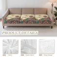 thumbnail image 5 of TSOVTHRID Boho Mandala Floral Dragonfly Print Sofa Cushion Cover, Couch Covers Sofa Seat Covers with Elastic Bottom Washable Couch Seat Covers for Cushion Couches Furniture Slipcovers, 5 of 7
