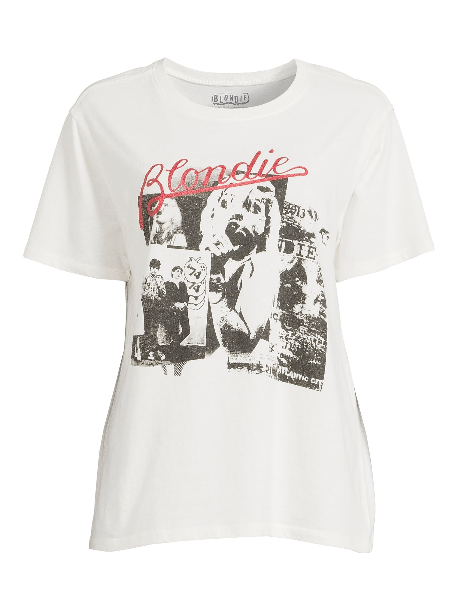 white blondie t shirt