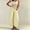 Fluorescence Yellow, variant on Women's Boho Polka Dots Wide Leg Barrel Jeans with Pockets, L