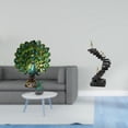 thumbnail image 2 of Figura de escritorio,Estatua de pavo real en estante,escritorio,decoración del hogar,Estatua de escalera,Estatua de escalera de libros para trepar,decoración artística,Escultura de escaleras, 2 of 8