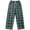 Green, variant on Casual Plaid Trousers for Everyday Comfort with Loose Fit Breathable Drawstring Waist Versatile Men’s Jeans Alternative for Casual Outings