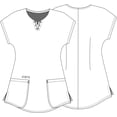 thumbnail image 5 of Tooniforms Scrubs Top For Women Round Neck Print TF787, 5 of 7