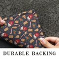 thumbnail image 6 of Dark Christmas Drink and Cookie Pattern Door Rugs,Washable Non Slip Door Mats Indoor,Decorative Door Mats,Entry Mat Indoor for Entrance,Bedroom,Kitchen,Bathroom,17"x30", 6 of 6