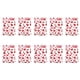 thumbnail image 1 of WORGEOUS Bolsas de cordones de la organza de 50 unids Corazón Bolsas de regalo de San Valentín Día de San Valentín, 1 of 9