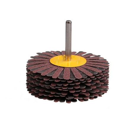 

Abrasive Buffing Drill Accessories Sandpaper Disc Woodworking Grinding Head Flap Wheels Furniture Polishing Wheel Emery Cloth Sanding Cloth 80 GRIT