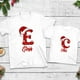 thumbnail image 5 of Camiseta personalizada con nombre a juego para Navidad, regalo de Navidad, camisetas familiares personalizadas, camisetas personalizadas para parejas, camisetas familiares, 5 of 5