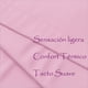 thumbnail image 4 of Juego de Sábanas Microfibra Suave Color Rosa pastel Talla Individual | Juego 3 Piezas Ajustables y Resistentes Kyuden Home KYUDEN HOME Microfibra, 4 of 5