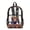 Aztec Tribal Highland Cow, variant on FKELYI Vintage Shark Black Print Clear Backpacks for Elementary Student 17 Inch Schoolbag Transprent School Bookbag Boys Girls Casual Daypack Lightweight Travel Bags