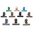 thumbnail image 2 of 10 Pcs Clips de Charnière en Métal Colorés, Clips de Classeur de Documents Planificateur Pages Reçus Photos, 2 of 8