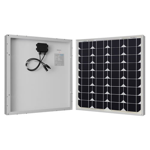 TP-solar Solar Panel 20 Watt 12 Volt Monocrystalline for Rv Marine Boat Off Grid 12V Battery Charging