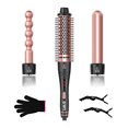 thumbnail image 2 of Juego de varita rizadora de pelo 3 en 1 Lab.G Rosa, 2 of 5