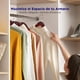 thumbnail image 5 of Ganchos de Madera Premium Serenelife, Ahorradores de Espacio, Resistentes, con Gancho Metálico Giratorio de 360°, para Abrigos, Pantalones y Vestidos, Cereza, Pack 20, 5 of 7