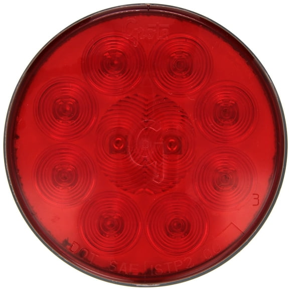 Grote 53252 SuperNova 4 Pouces 10-Diode Motif LED Stop (Support Œillet, Épingle Mâle)