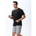 thumbnail image 2 of 5 Pack Men's Dry Fit T Shirts Athletic Running Gym Workout Short Sleeve Tee Shirts for Men, 2 of 8