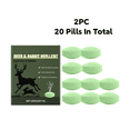 thumbnail image 2 of Deer and Rabbit Repellent Tablets, Natural Essential Oil Scent Repellent, Long-Lasting Outdoor Garden Protector, Safe for Plants, Pets,Long-Lasting Protection with Easy Application,20 PC, 2 of 7