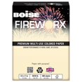 thumbnail image 2 of BOISE FIREWORX Premium Multi-Use Colored Paper, 8.5" x 11" Letter, Flashing Ivory, 24 lb., 1 Ream (500 Sheets), 2 of 2