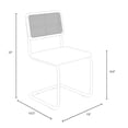 thumbnail image 7 of Inmod Oscar Boucle Dining Chair (Set of 2), 7 of 7