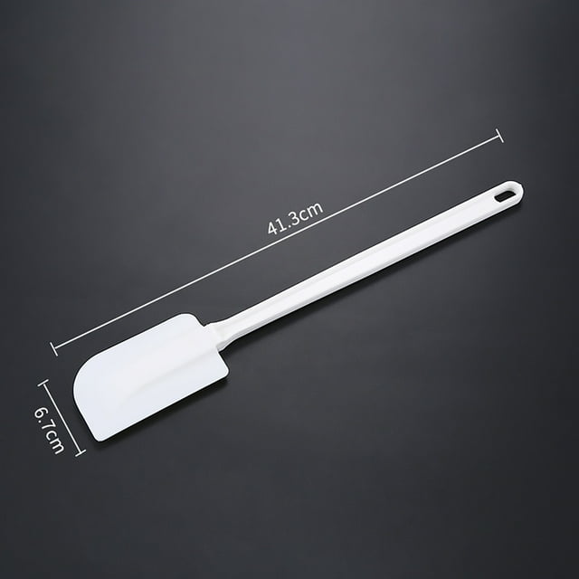 Cqxid Cooking Utensils Under $5 Baking Tools Large 1 Piece Silicone Spatula Cake Spatula Baking Rubber Spatula Stirring Scraper