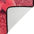 thumbnail image 5 of Dreamtimes Valentine Rose Heart Non-Slip Area Rug 36"x24", Vintage Flower Colorful Floor Carpet Comfort Floor Mats Decor for Indoor Front Porch,Living Room, Bedroom,Kitchen, 5 of 5