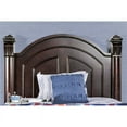 thumbnail image 7 of Furniture of America Oulette Transitional Wood Queen Poster Bed in Cherry, 7 of 7