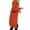 D-Orange#womens hoodies zip up, variant on Womens Long Sweatshirts Solid Color Oversized Zip Up Hoodies Knee length Fleece Lined Jackets Fall Winter Sherpa Warm Hooded Coats Back to College Sale Orange XL