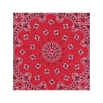 thumbnail image 2 of CTM Modern Paisley 20x20 Cotton Bandana, 2 of 2
