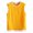 Yellow, variant on Men's Sleeveless Vest, Loose Fit, Purified Cotton, Breathable, for Casual and Sport Wear, Multiple Sizes
