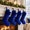 Blue-4-Cable Knit, variant on Blue Cable Knit Christmas Stockings, 4 Pack, 13.70 x 8.70 x 2.40 Inches