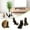 A, variant on RnemiTe-amo Clearance！Plant Pot Feet,Cute Animal Shaped Pots Feet Animal Figurines,Strong Invisible Supports Small Large Flower Planters Stability,Outdoor Lifter Toes Elevator