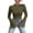 Blackish Green, variant on Women's Elegant Top, Half High Neck Ruffled Collar Blouse with Asymmetric Design and Bell Sleeves, Chic Fashion Shirt for Date Night, Parties, and Special Occasion Outfits-Pink