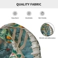 thumbnail image 5 of Pofeuu Vintage Print Island Skull Print Beanie Hat for Men and Women Winter Warm Hats Knit Slouchy Thick Skull Cap, 5 of 7