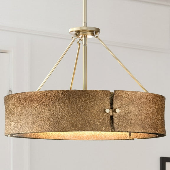 Luxury Modern Rustic Pendant, Soft Gold, UHP5034