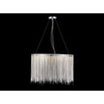 thumbnail image 2 of Fountain Ave. Collection Chrome Jewelry Round Hanging Fixture, 2 of 7