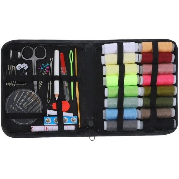 FELTECHELECTR 79Pcs Travel Sewing Kit for and Mending on the Go