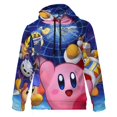 thumbnail image 4 of Kirby Deluxe Game Fashion Hoodies Sweatshirt For Kids Pullover Hoody Clothes With Pocket Novelty Hooded For Childrens Boys Girls Teen, 4 of 6