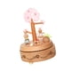 thumbnail image 3 of Caja de música de madera decorativa, creativa y encantadora, manualidad giratoria, caja musical de cuerda para regalo de cumpleaños de San Valentín, 3 of 9