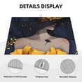 thumbnail image 3 of Fotbe Elegant Lady With Hat Alfombrilla de Secado para Cocina con Estampado, 18x24 Pulgadas, 3 of 7
