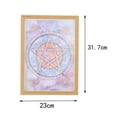 thumbnail image 3 of Espiritualidad Decoraciones vintage Meditación Oficina Regalo Adultos H Baoblaze Pintura de cristal, 3 of 8