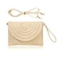 thumbnail image 1 of Bolso de mano de paja COOKOOKY, bolsa con sobre para verano y playa, 1 of 6