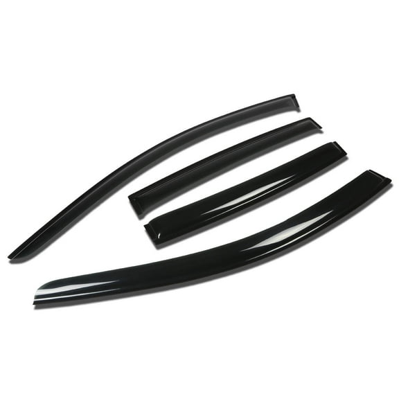 DNA Motoring WVS-213 For 2010 to 2015 Buick Enclave / LaCrosse 4pcs Window Vent Visor Deflector Rain Guard (Dark Smoke) 11 12 13 14