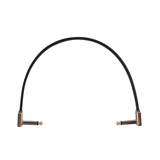 Ernie Ball - Cable de conexión plano simple de 12»